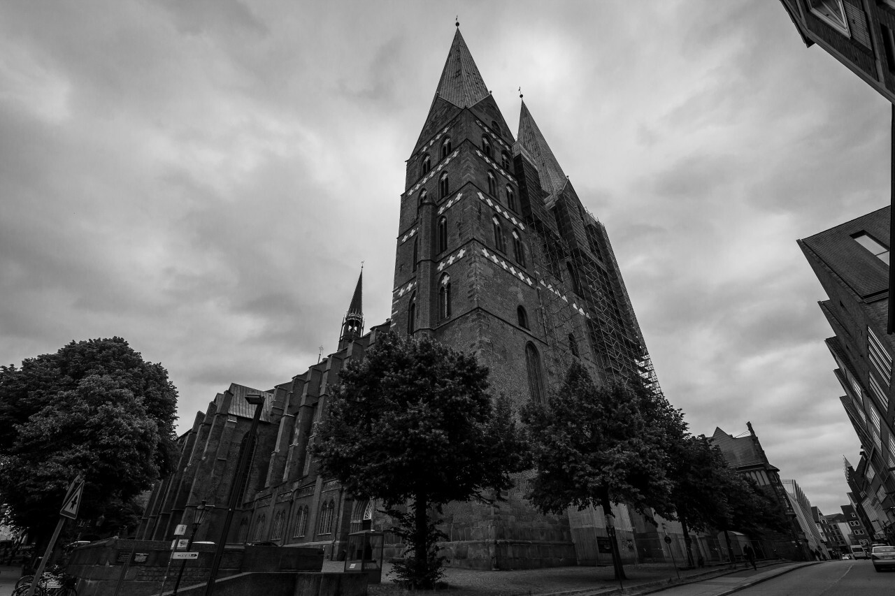 St. Jakobi Church in the historic centre of Luebeck