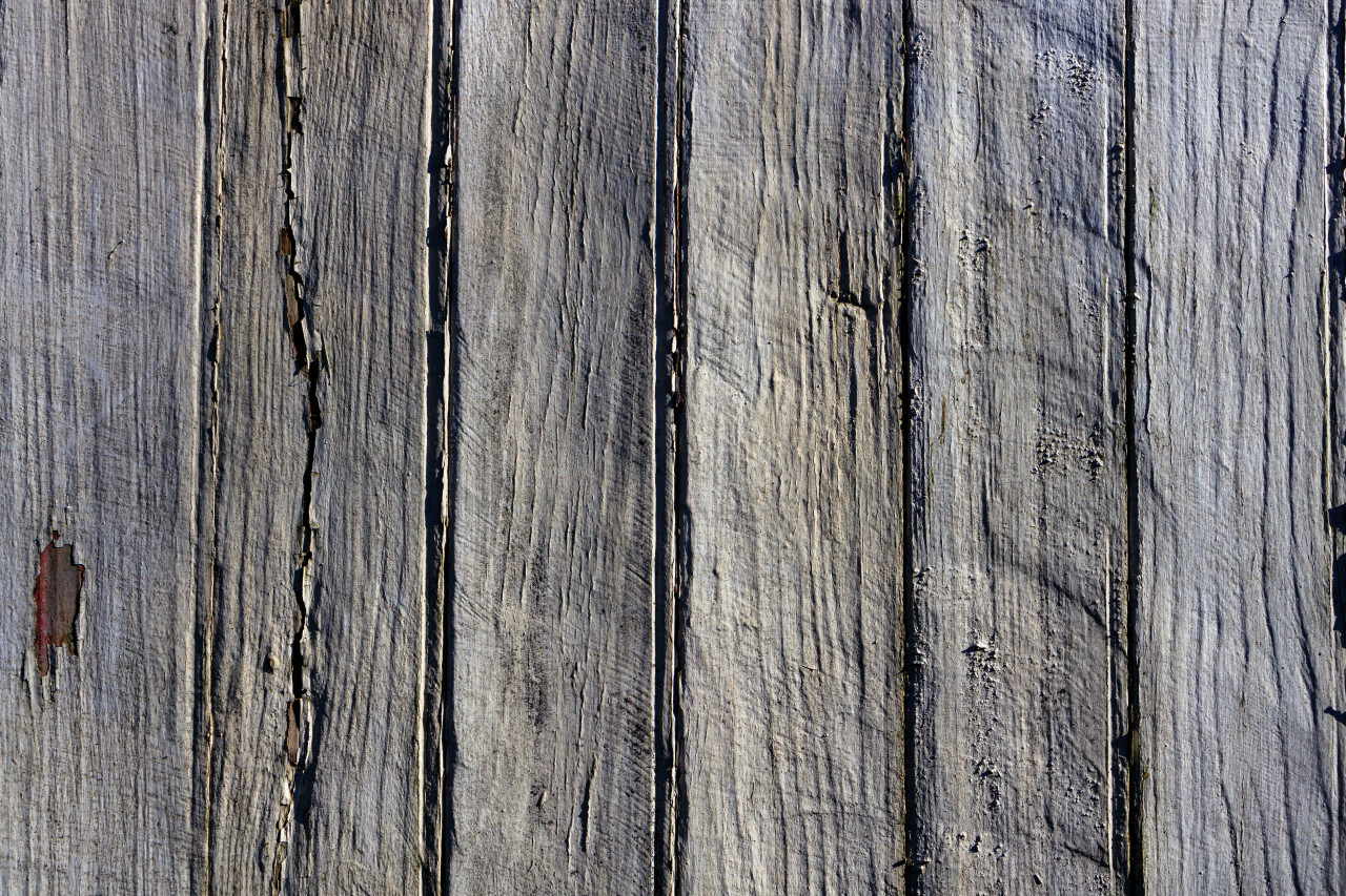 Weathered gray wood planks texture