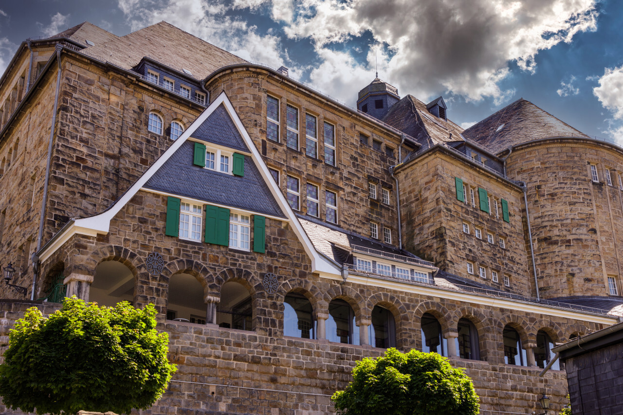 Historic town house in Velbert Langenberg by Germany, NRW