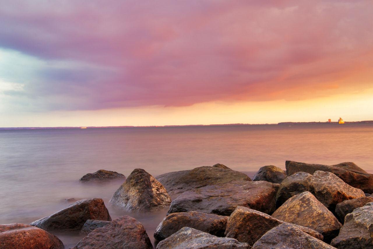 Rocks in the sea