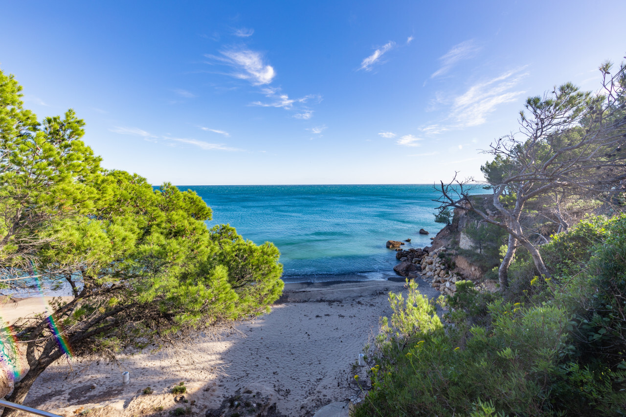 Miami Platja Tarragona Spain Seascape