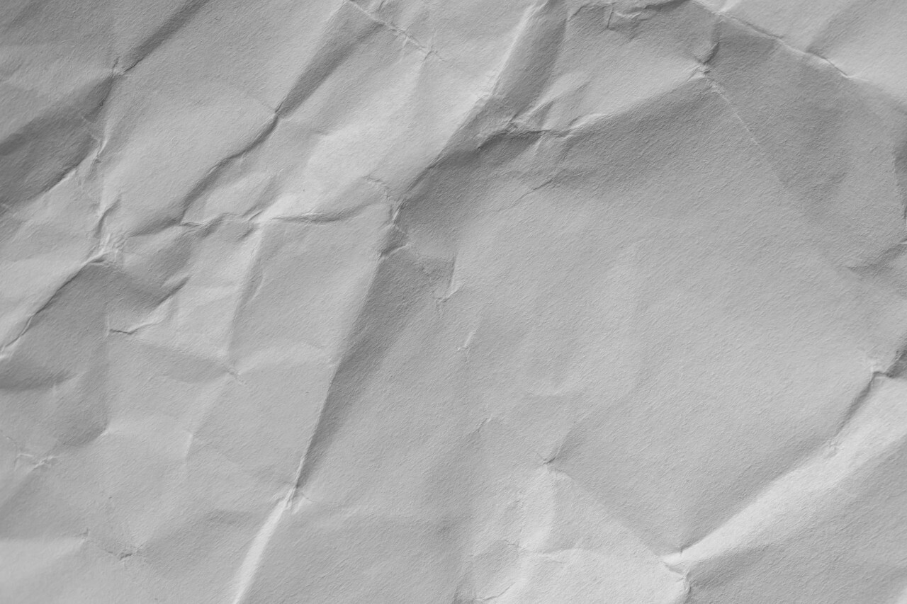 Crumpled paper texture