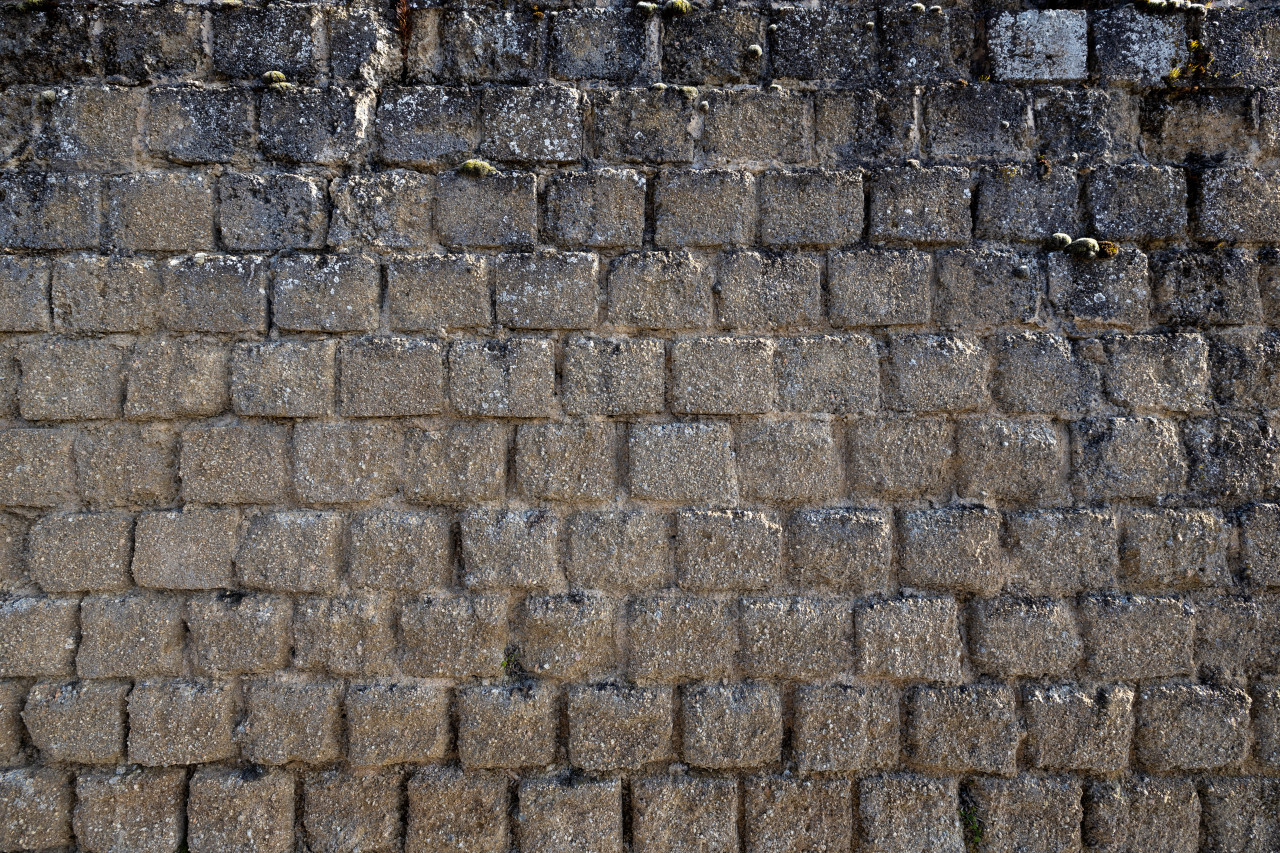 Gray stone wall texture