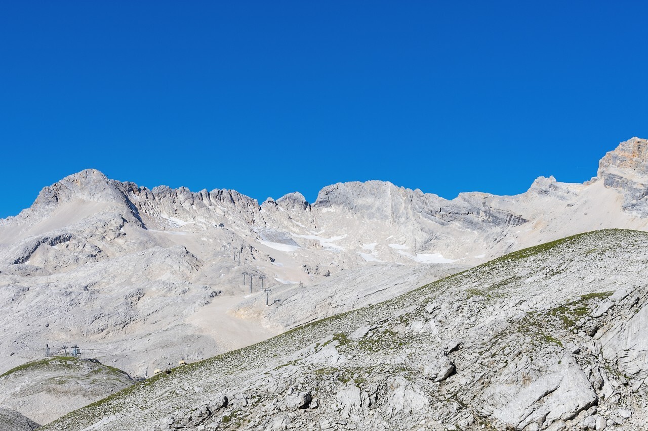 alps rocky landscape