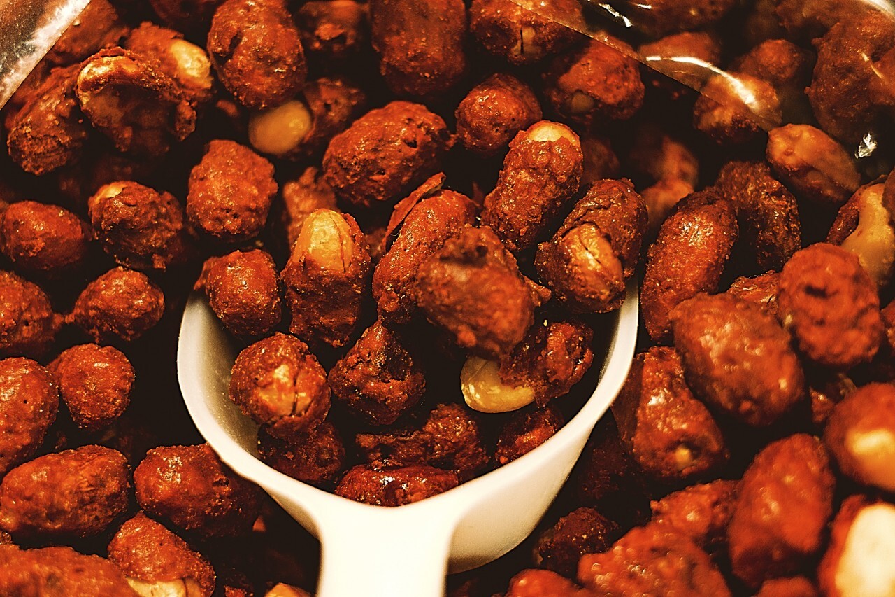 sugared roasted almonds