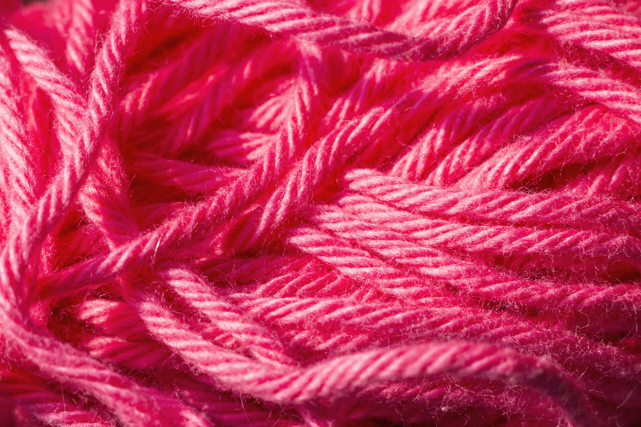 pink wool background