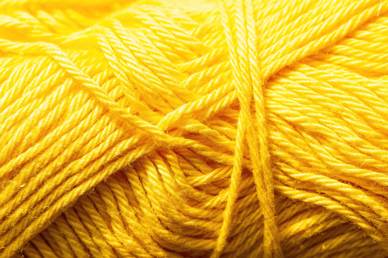 yellow wool background