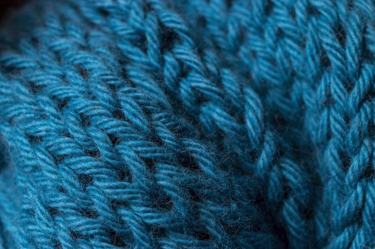 blue wool texture