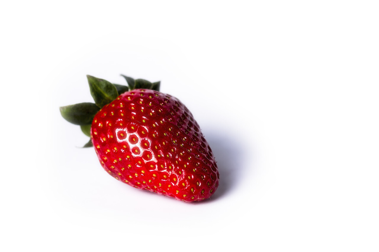 Strawberry isolated on white background