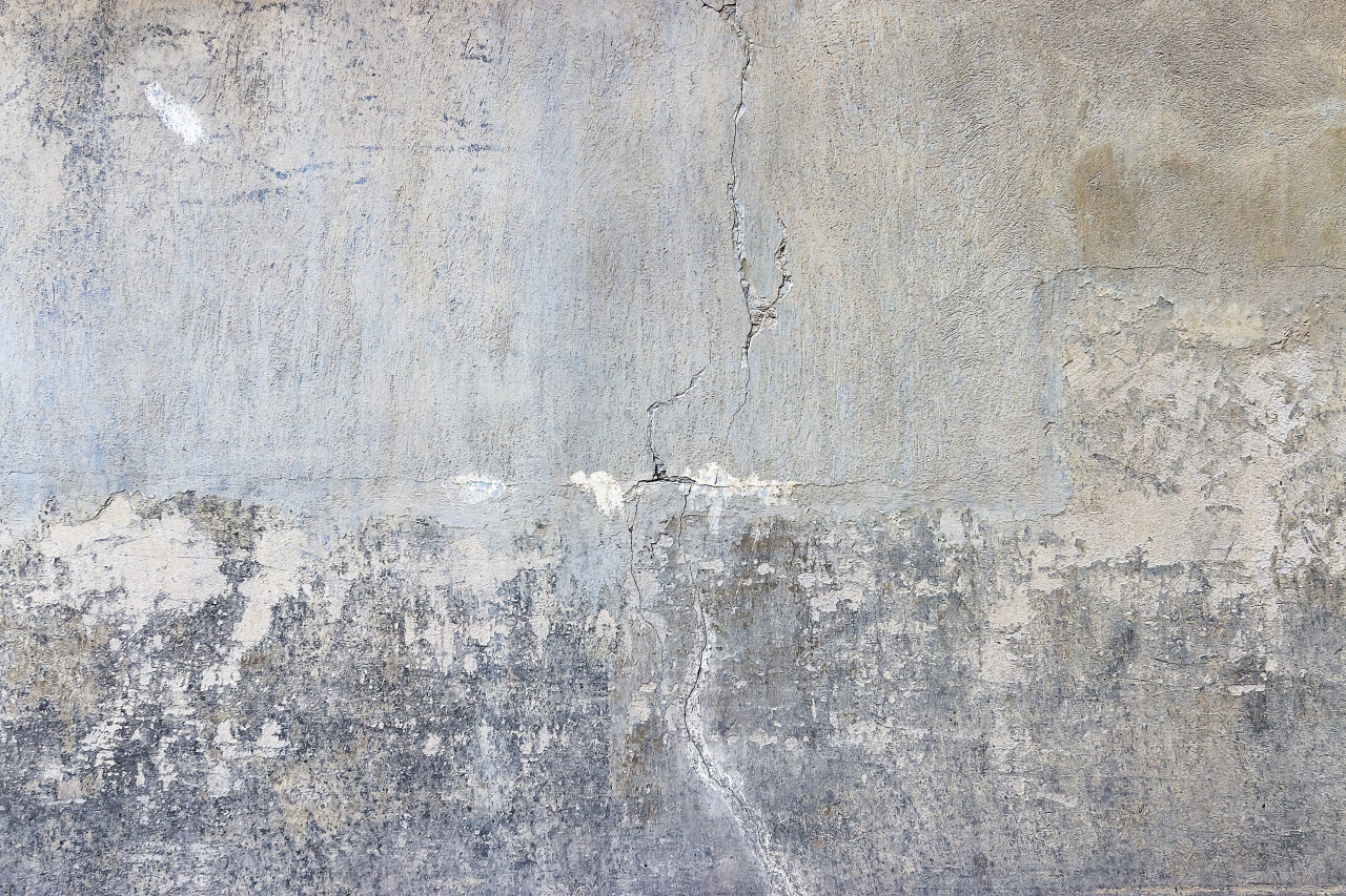 White concrete wall background texture with plaster