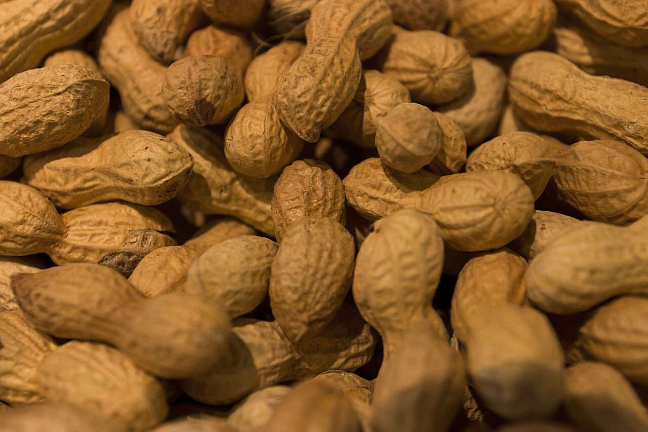 many peanuts