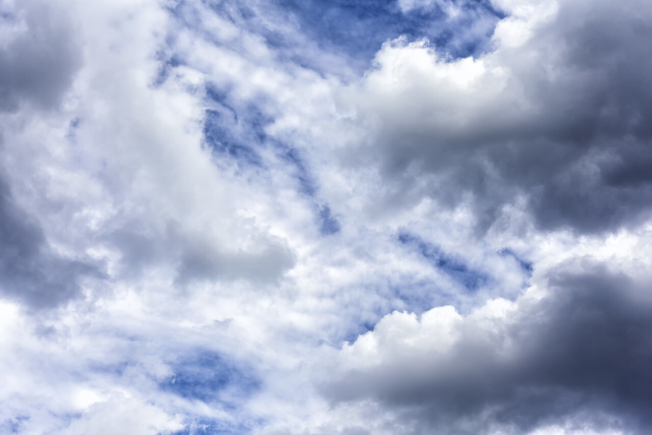 clouds with blue sky