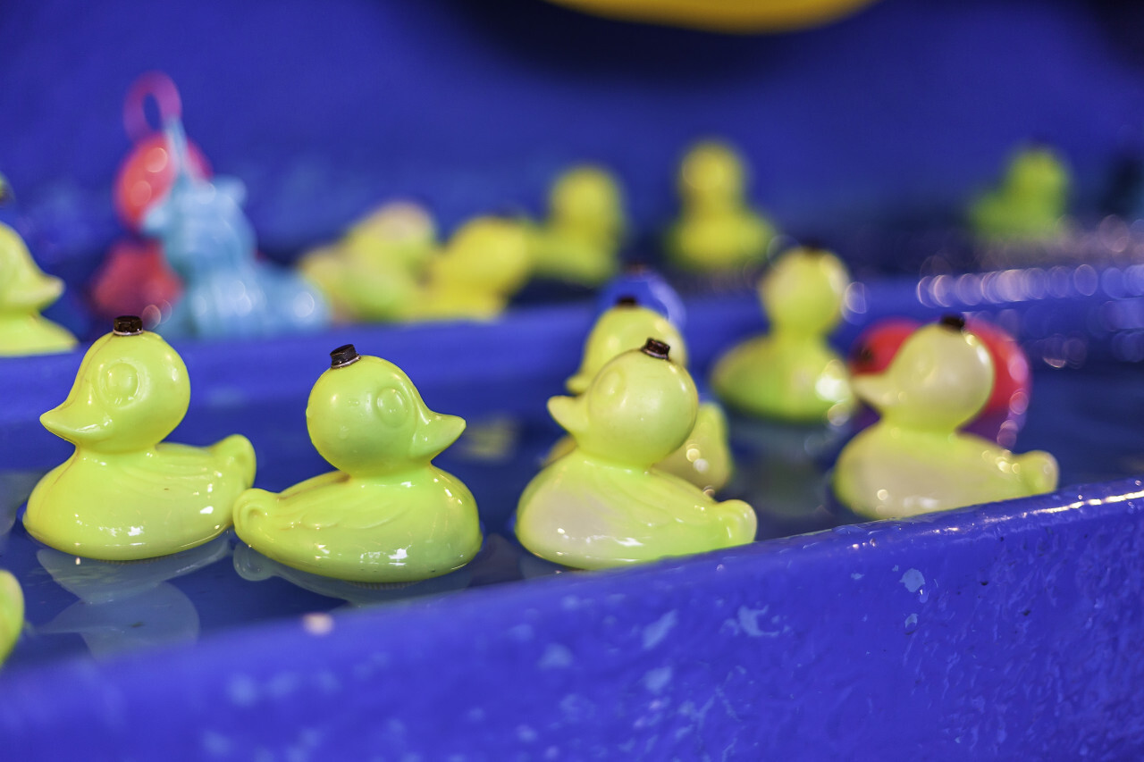 duck fishing game on a funfair - Photo #2151 - motosha