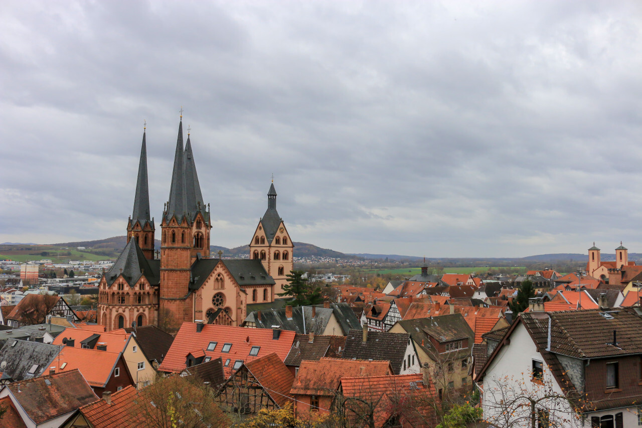 St. Mary church in Gelnhausen, Germany