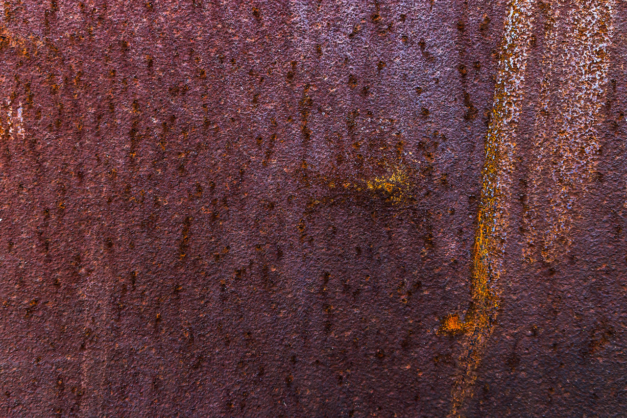 red rusty metal texture