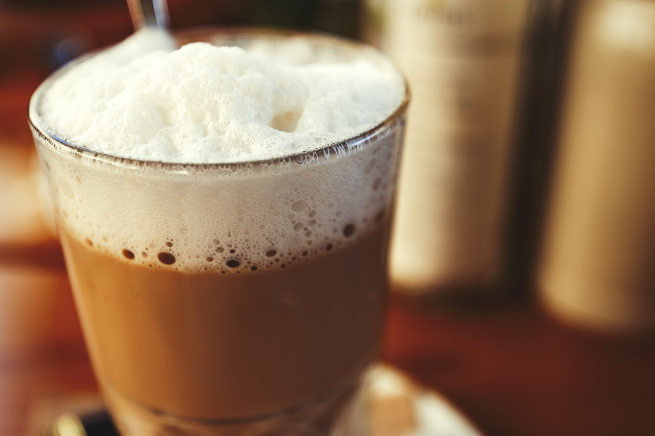 delicious latte macchiato