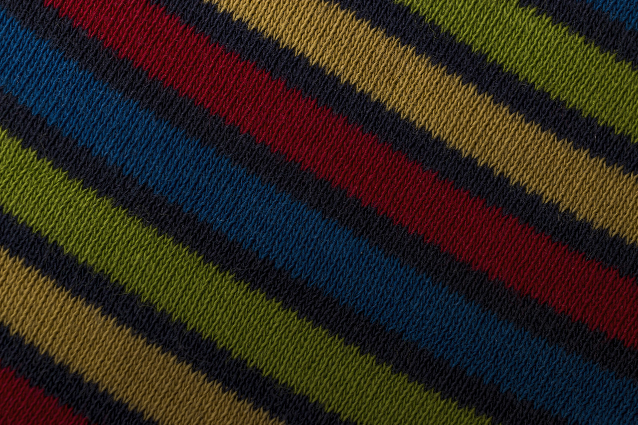 colorful striped fabric texture