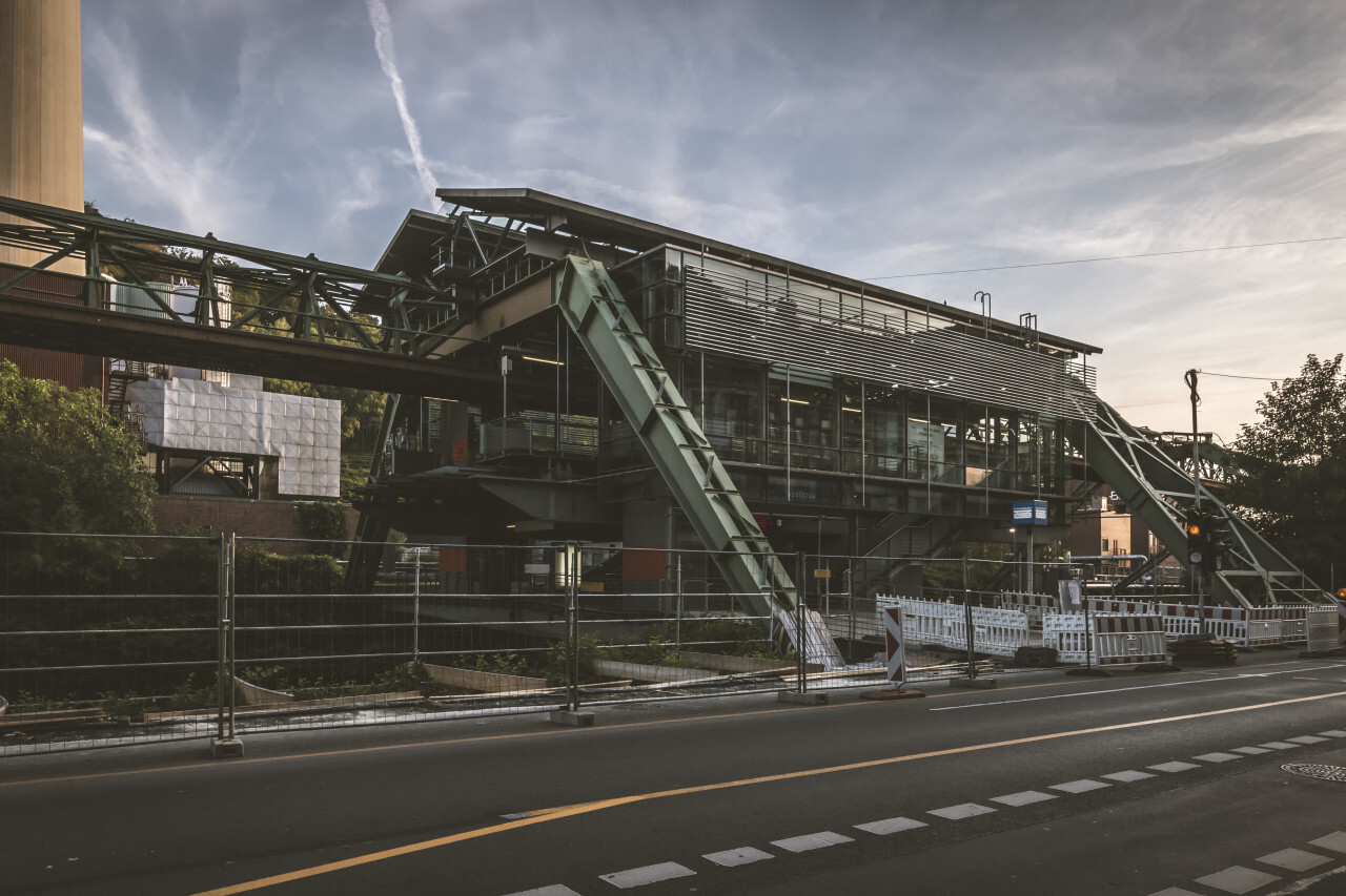 wuppertal monorail station westende