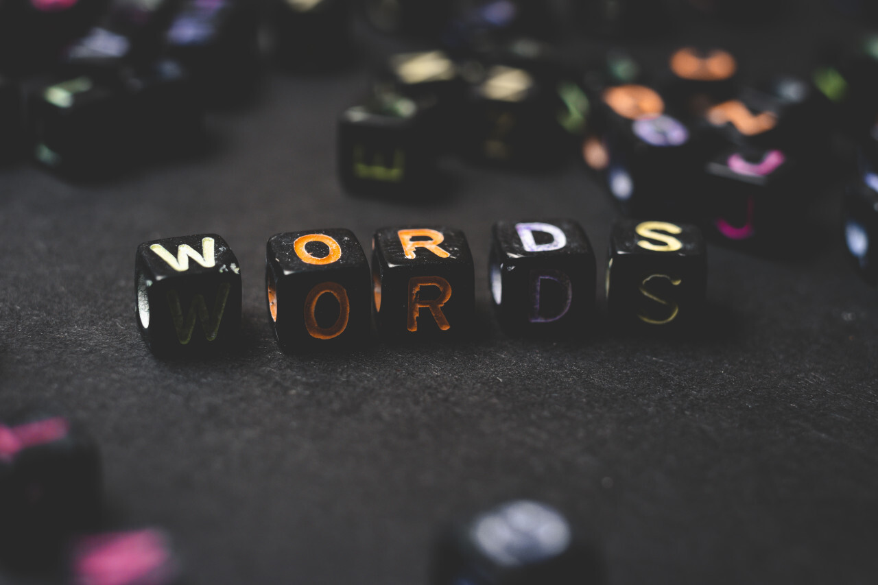 words blocks