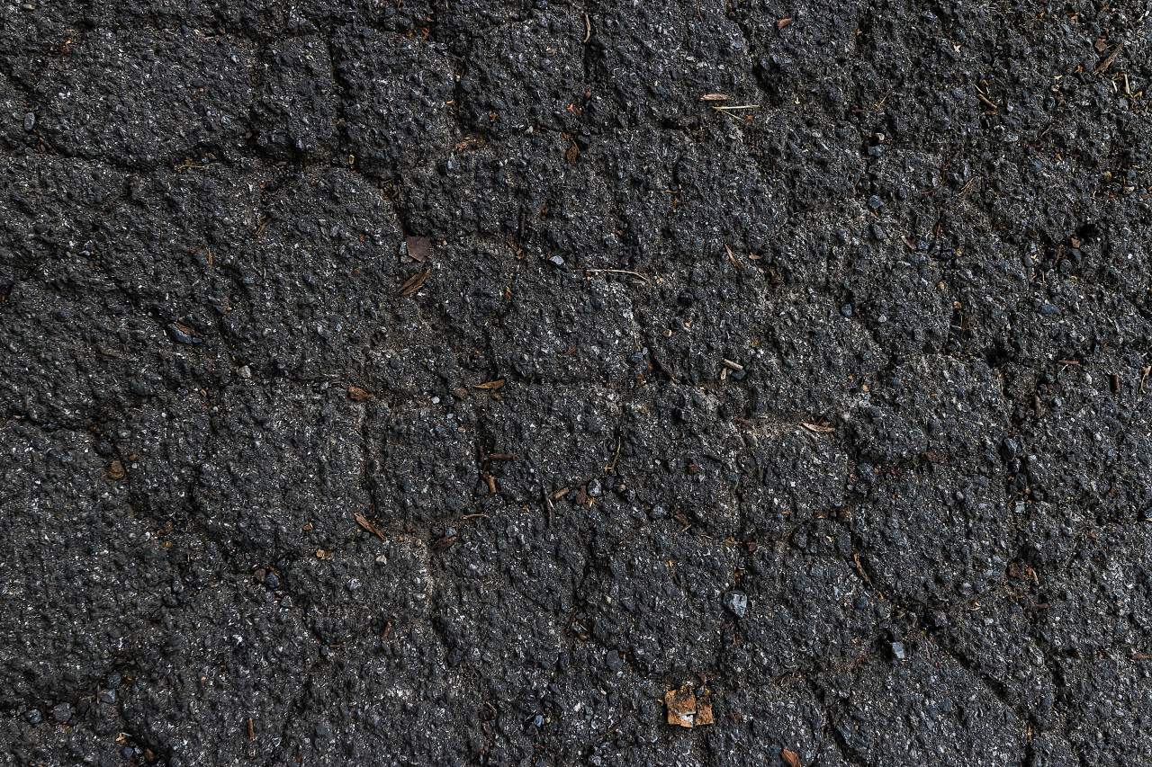 asphalt texture with cracks