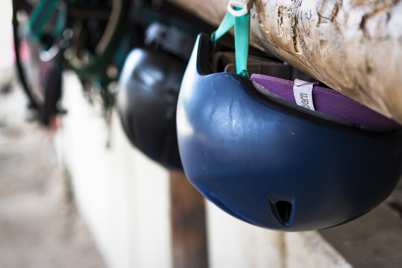 equestrian helmet