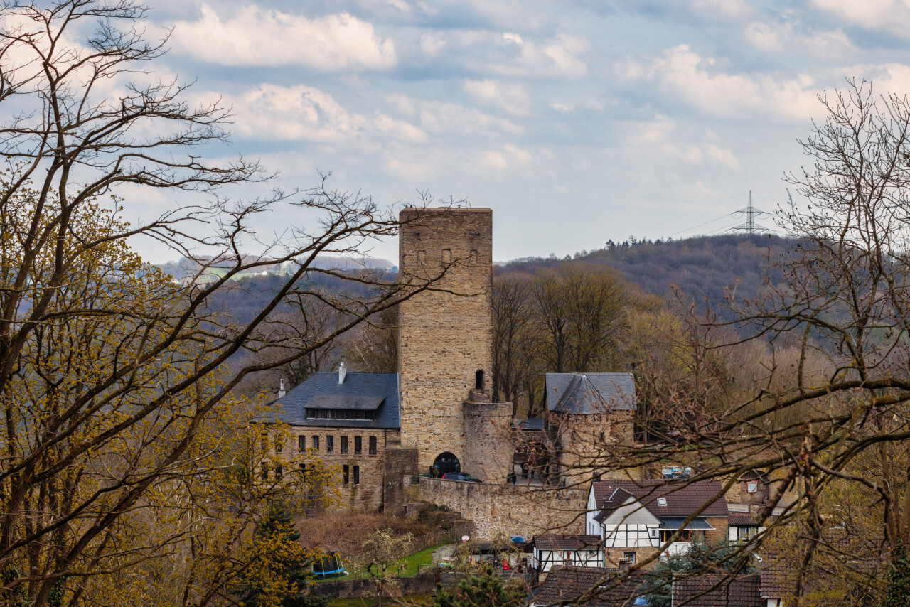 Castle Blankenstein in Hattingen by Germany