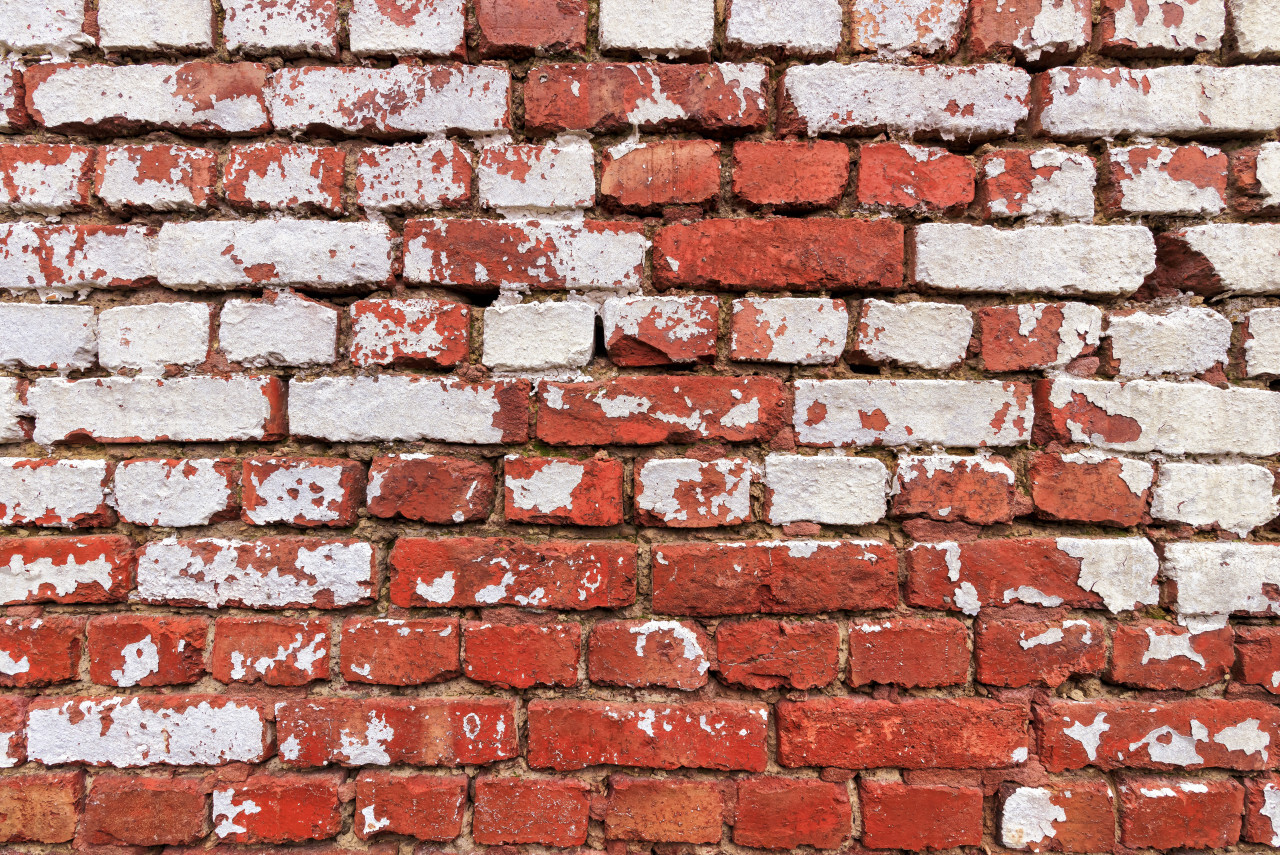 high-resolution red brick wall texture background