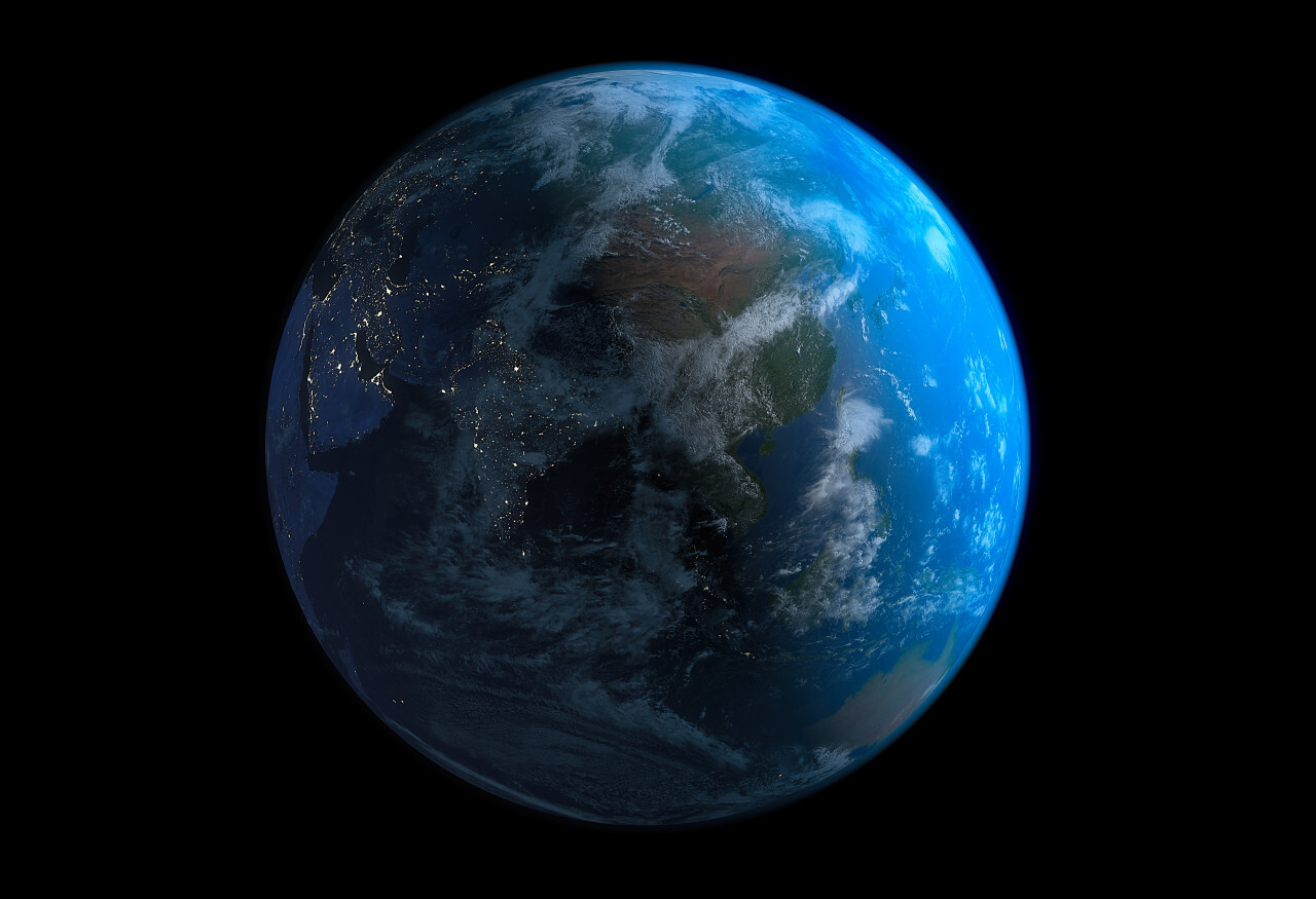 8k earth