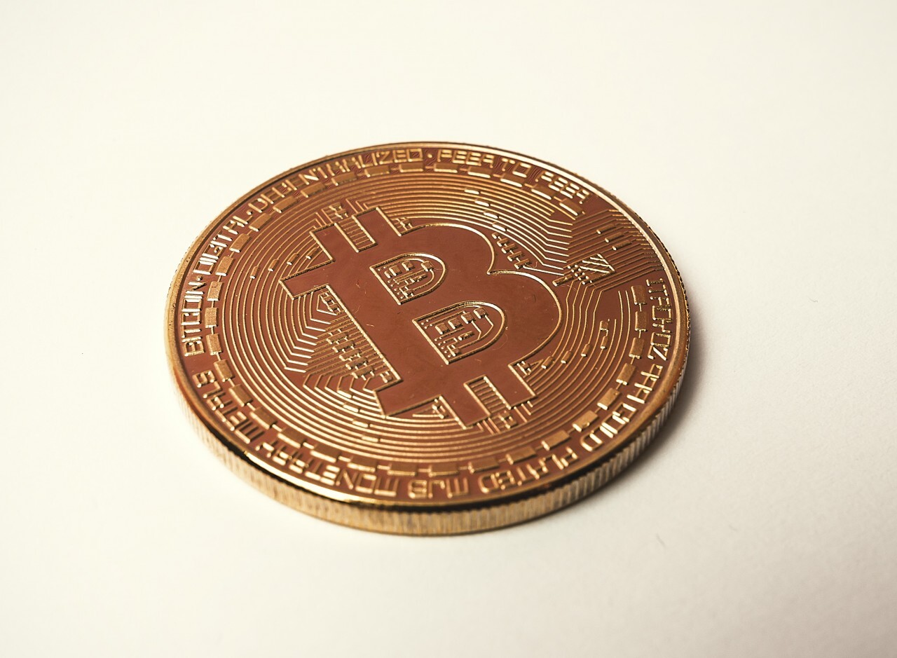 bitcoin light background