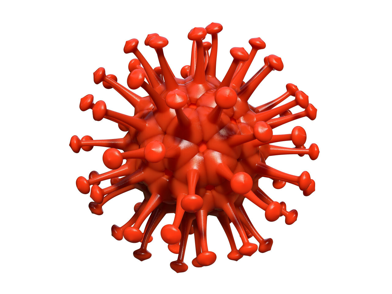 corona virus covid 19 isolated on white background