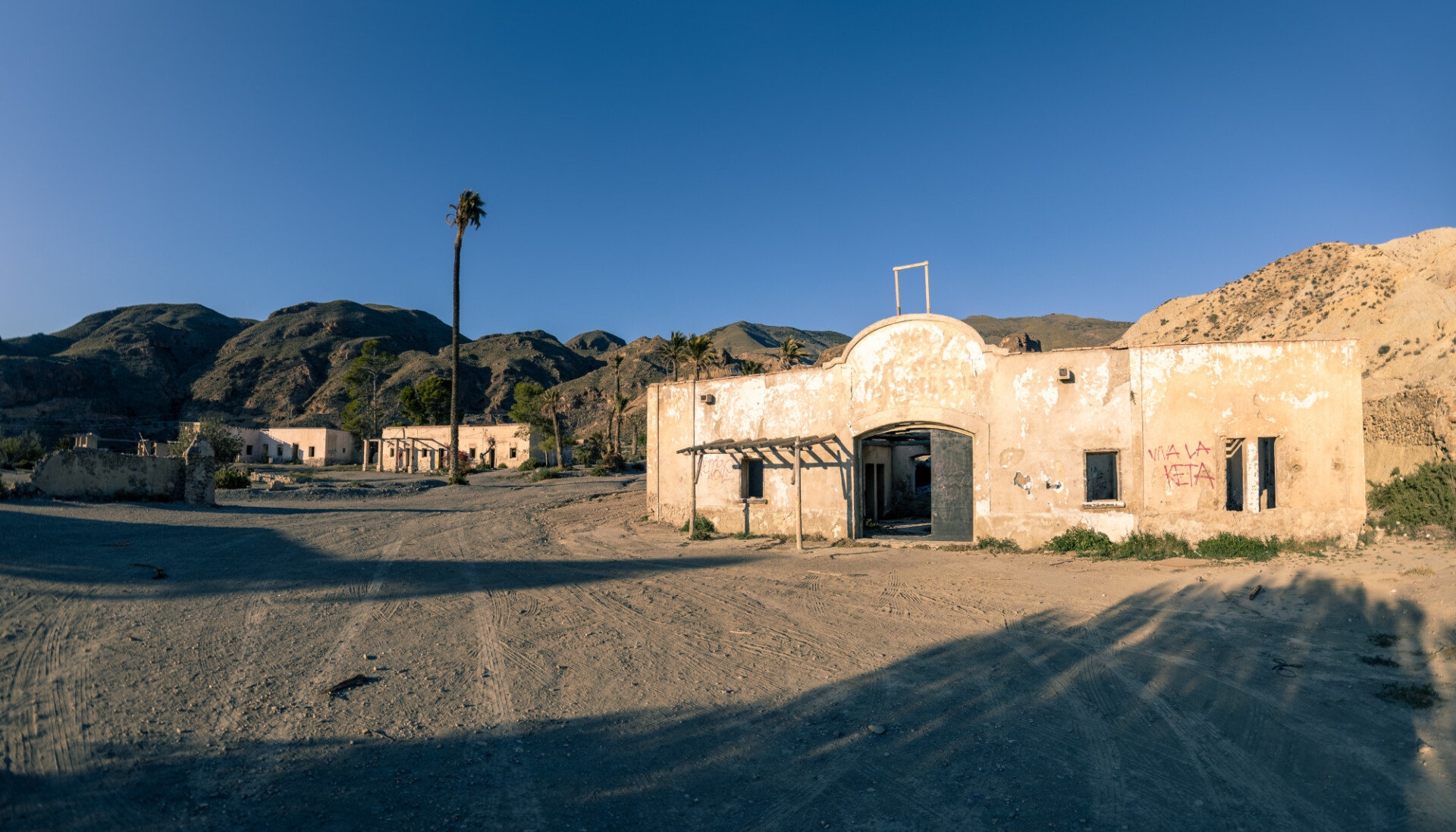 Abandoned village in Spain