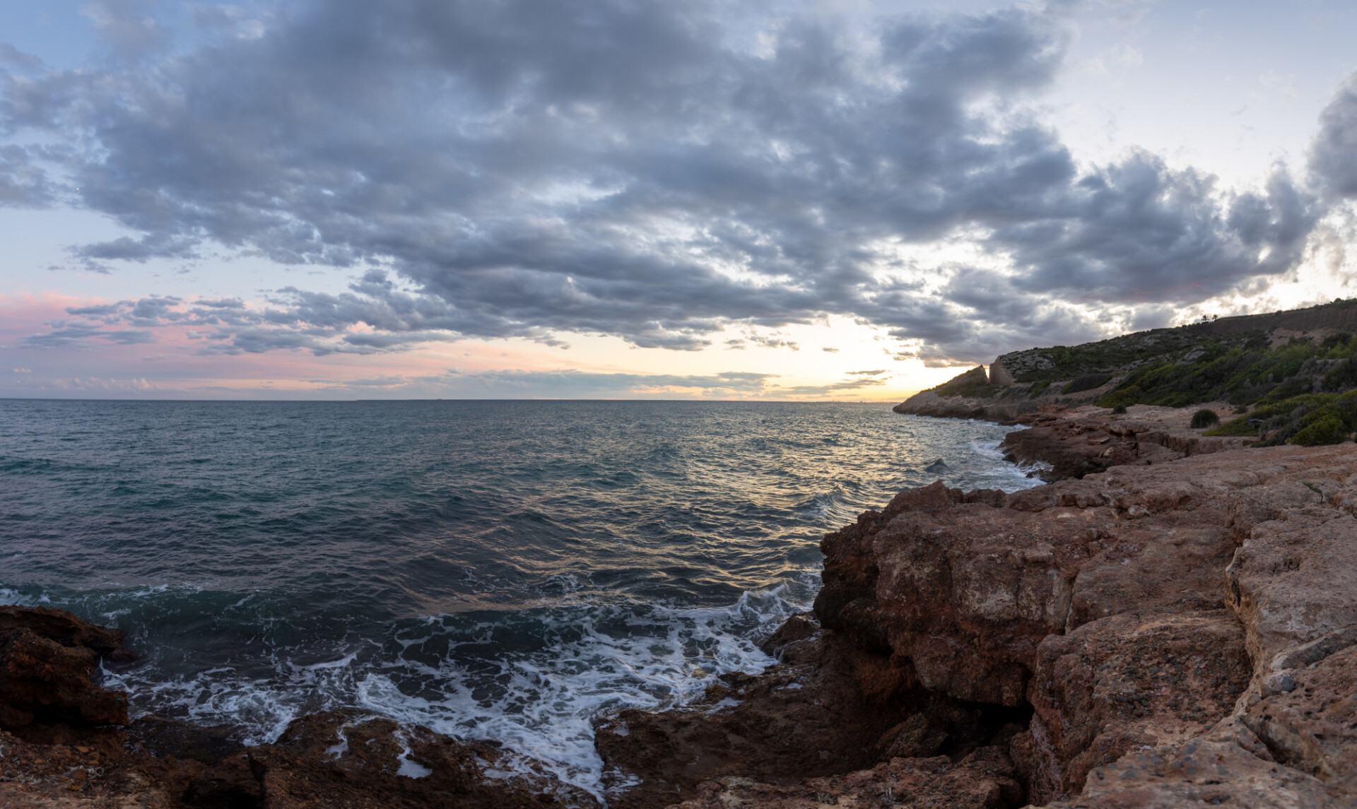 Passage de La Renega Seascape