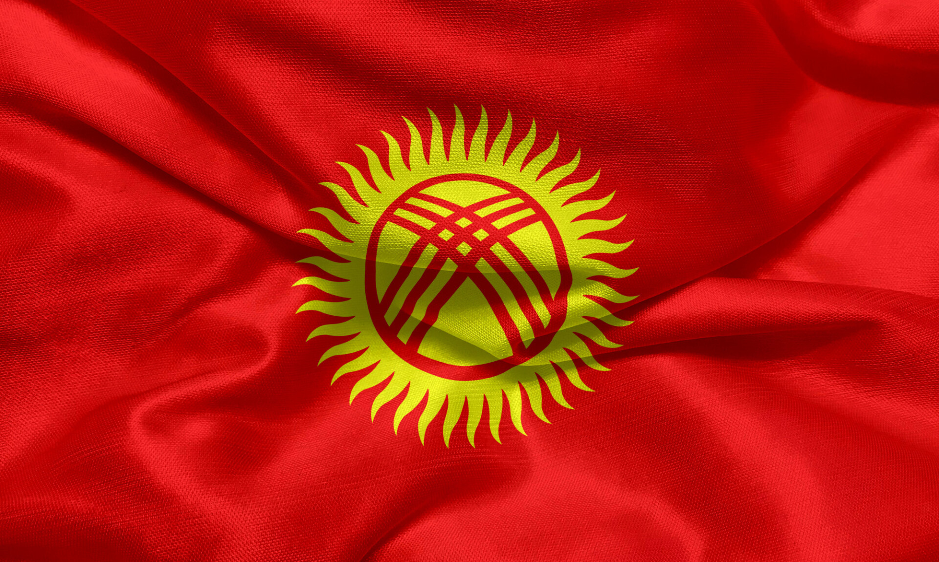 Flag of Kyrgyzstan