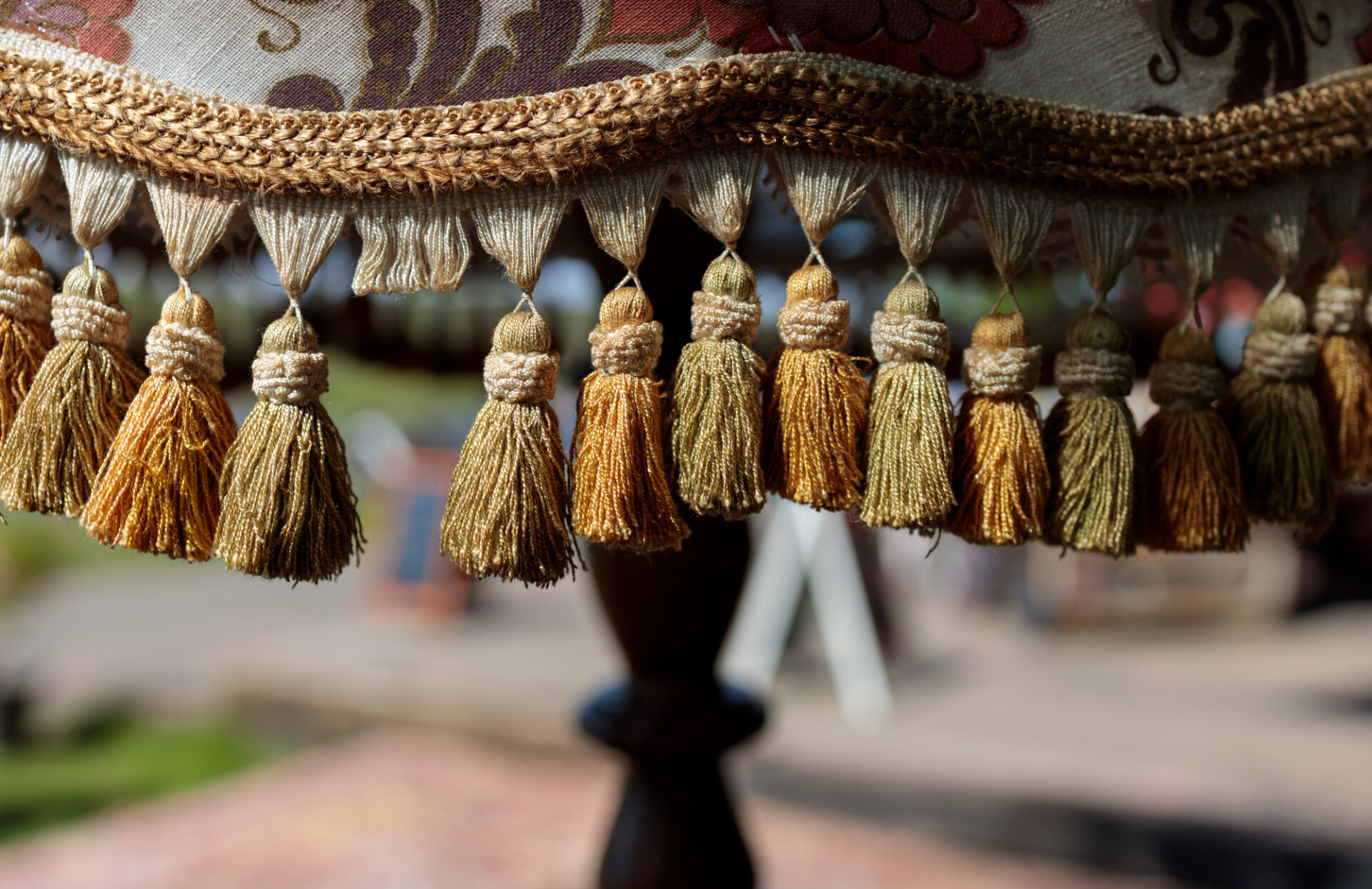 Vintage lampshade details