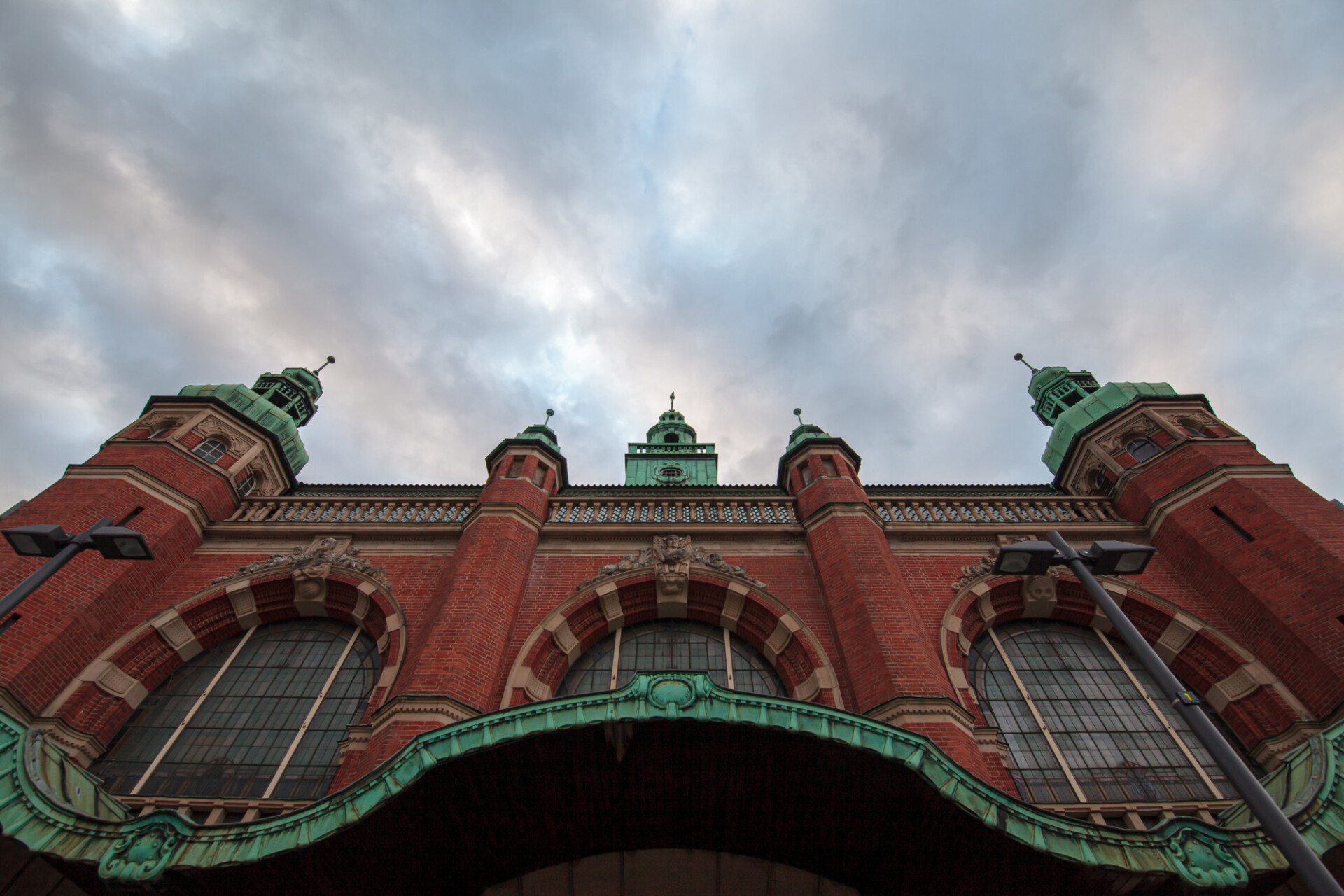 Mainstation Building in Lübeck