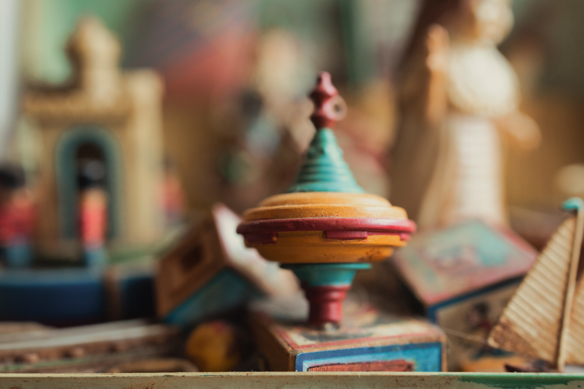 Vintage Toy spinning top