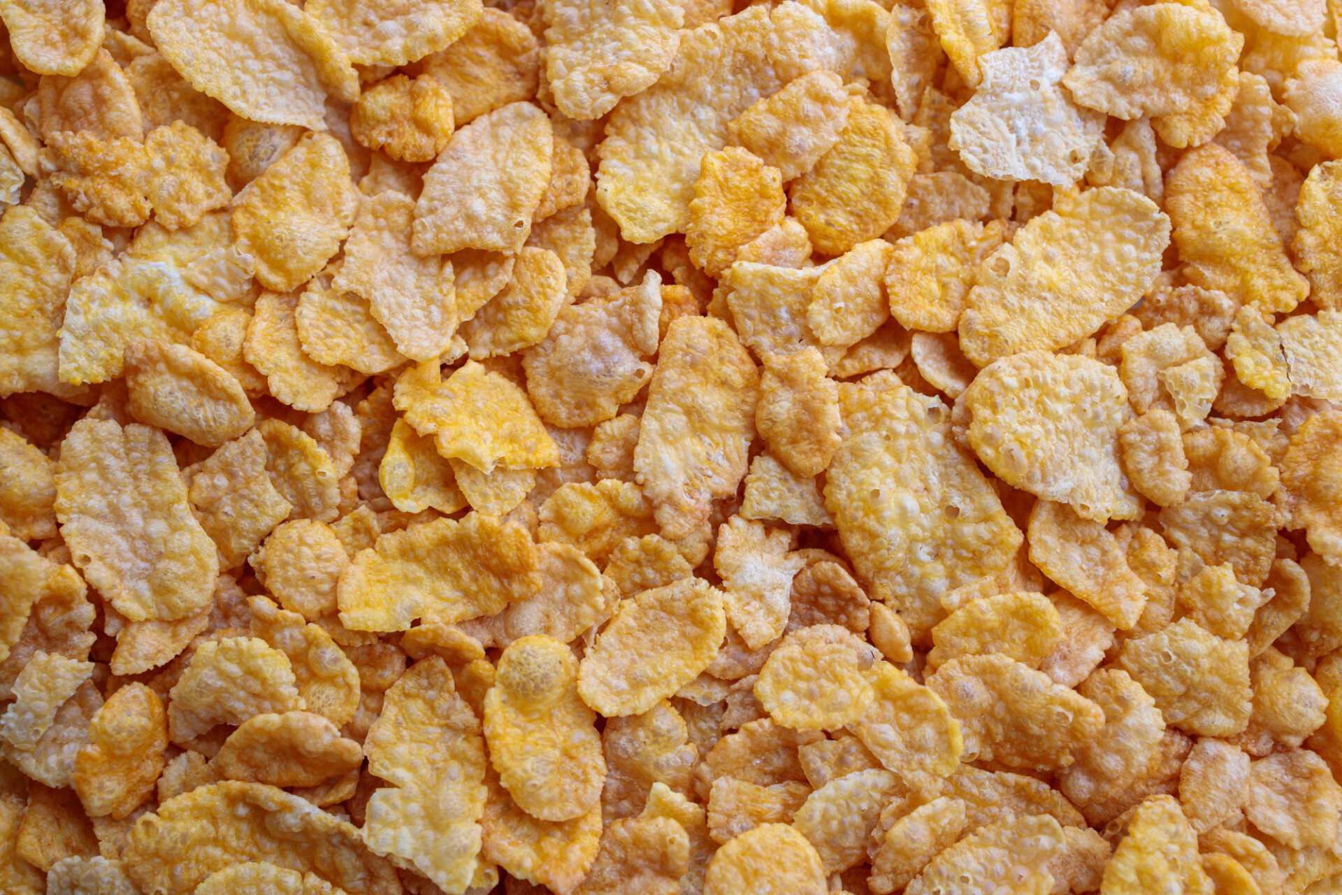 Corn flakes background