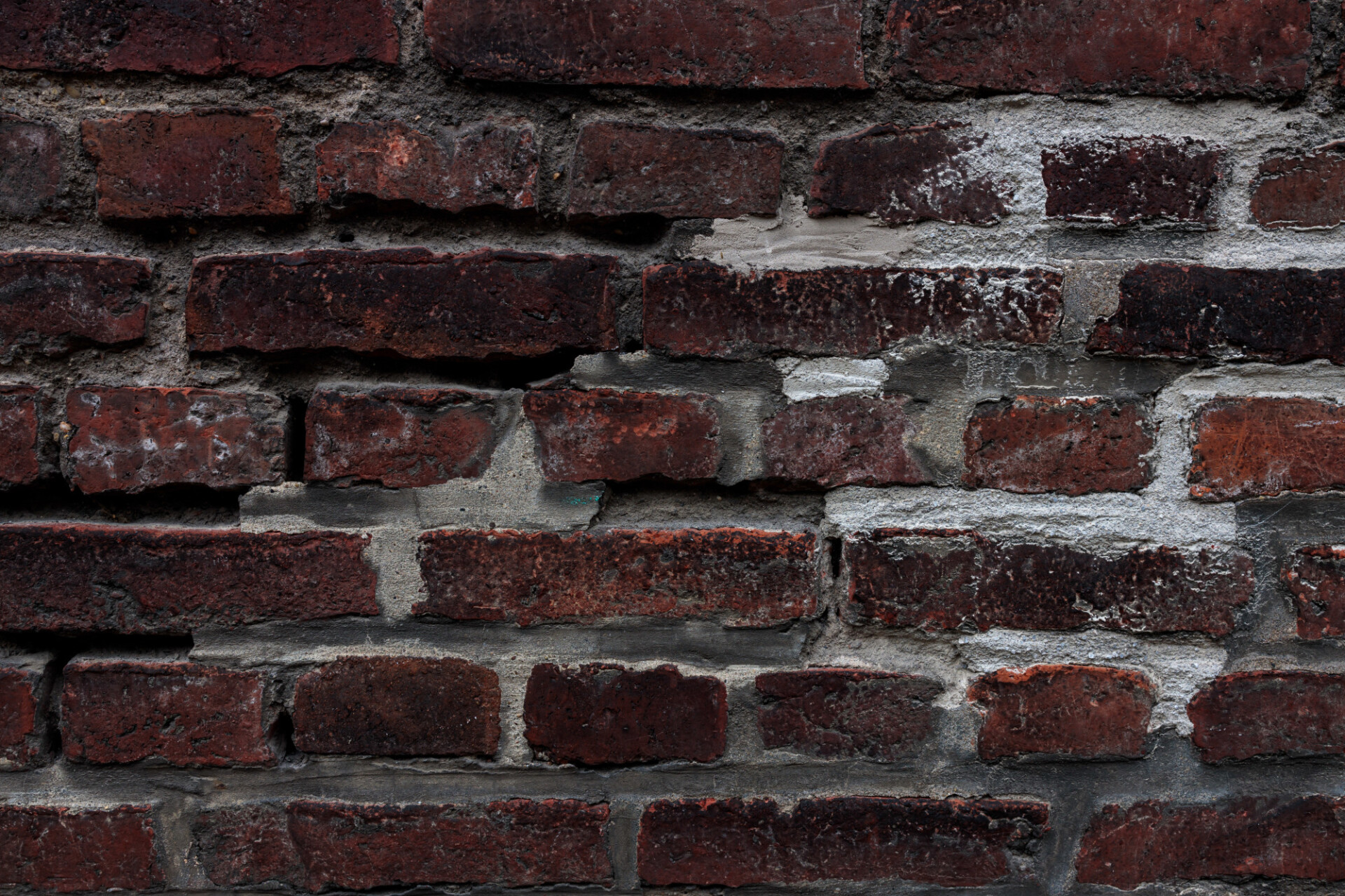 Old Destroyed Brick Wall Texture