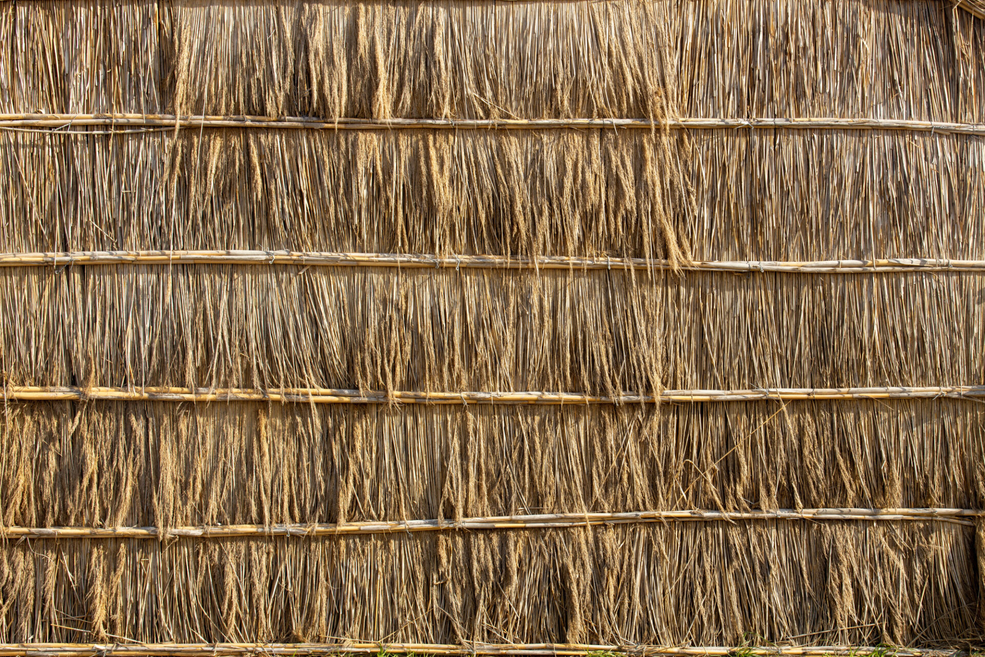 Straw wall texture