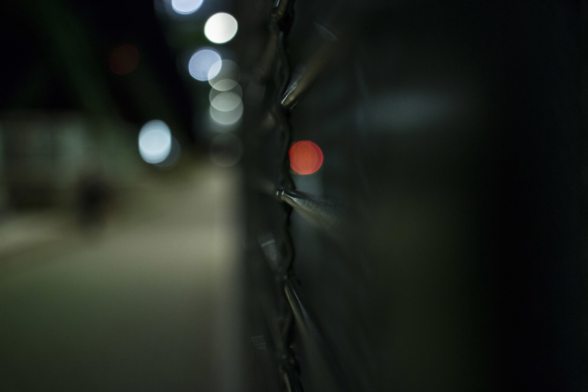 abstract night bokeh background