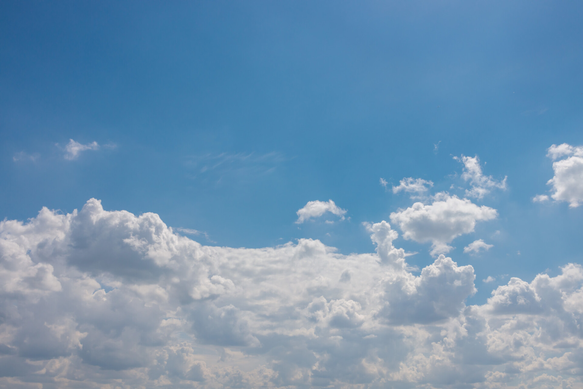 Sky Replacement beautiful blue day sky