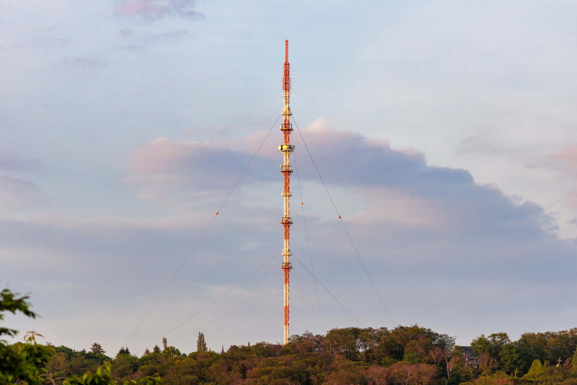 Transmission mast in Langenberg