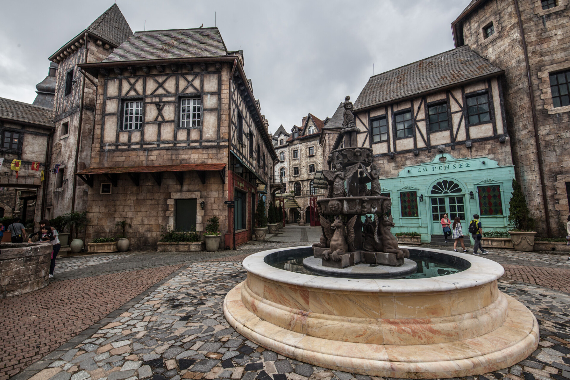 medieval market square