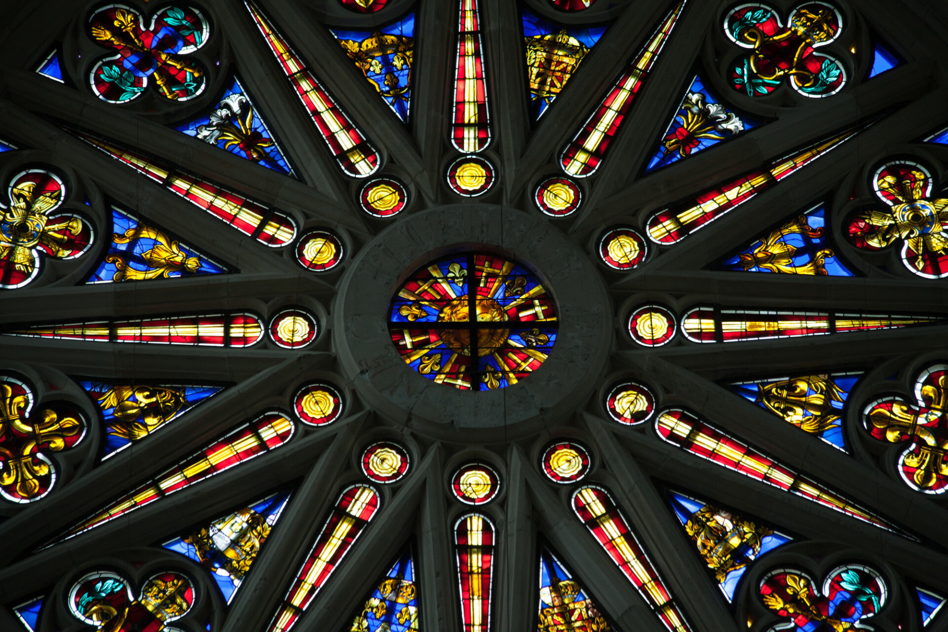 church stained glass window