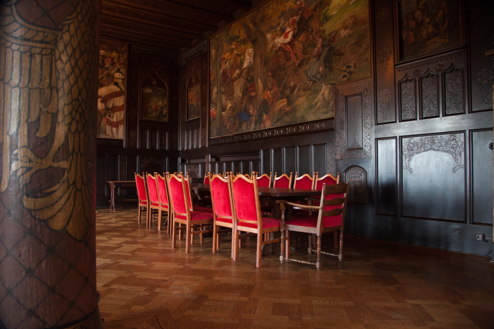 medieval dining room