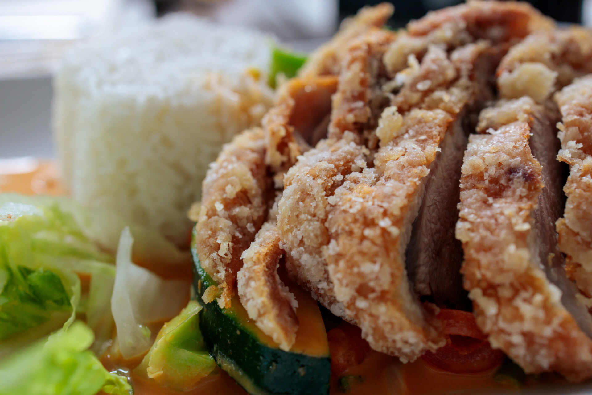 Asian Crispy Duck Lunch