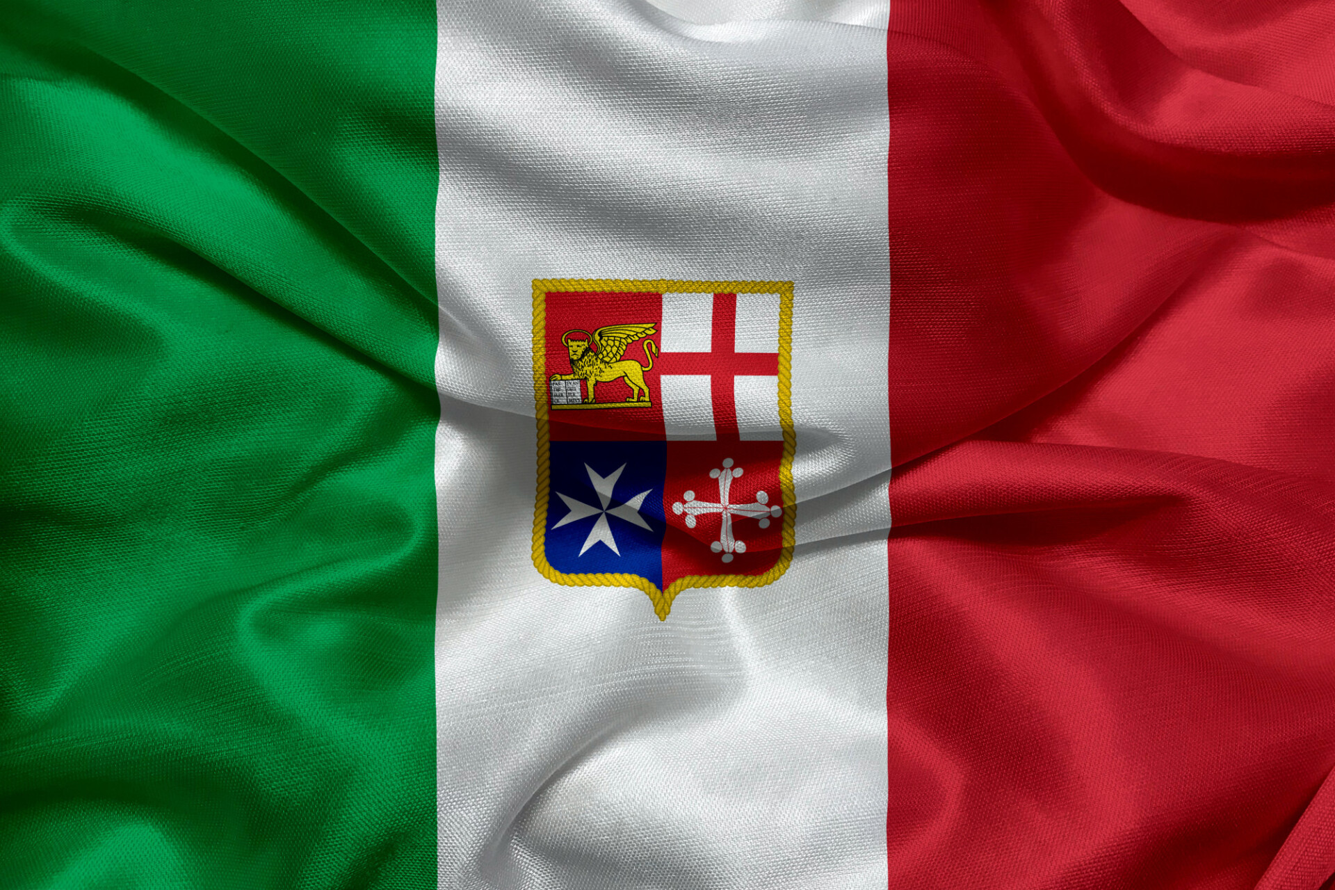 Flag of Italy - Civil Ensign of Italy