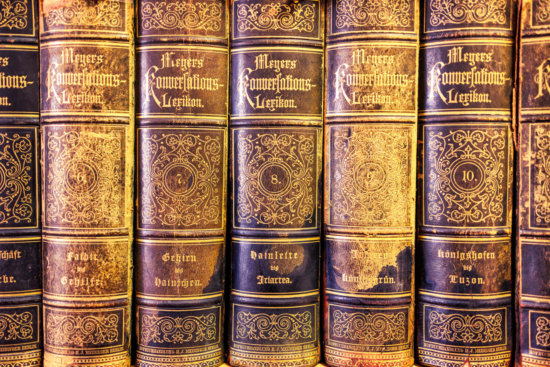 Old books background texture