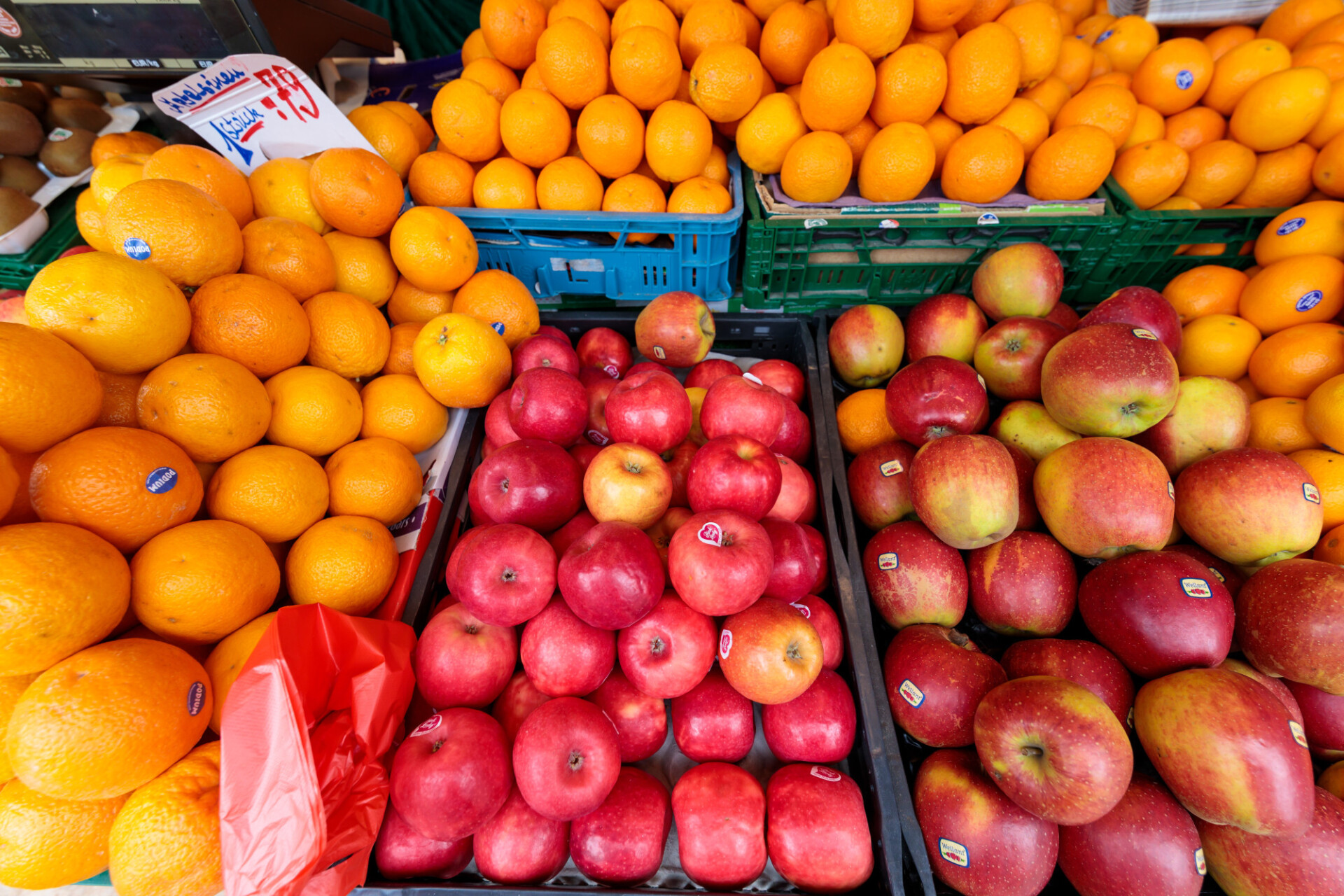 Fruit seller at the market