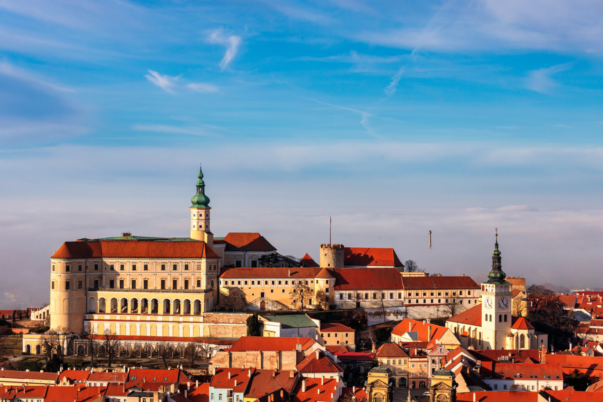 Castle Mikulov in Czech Republic